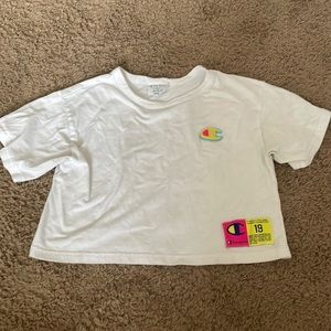 Champion cropped oversized t-shirt